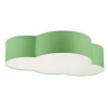 TK Lighting Kinderzimmerleuchte Decke Wolke blendarm 4x E27 Grün*Kinder Kinderzimmerlampen|Kinderlampen