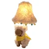 Happy Lamps Kinderzimmerleuchte LED 48 cm hoch Alpaka vegan niedlich*Kinder Wohnzimmerlampen|Kinderzimmerlampen