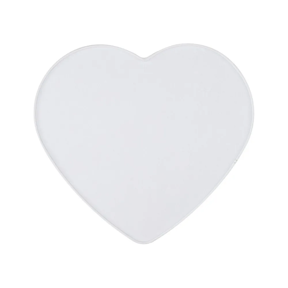 TK Lighting Kinderzimmerleuchte Weiß L: 42 cm Stoff 2x E27 Herz*Kinder Deckenleuchten|Kinderzimmerlampen