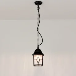 Searchlight Klassische Pendelleuchte in antik silber* Außenleuchten Antik|Gartenlaternen