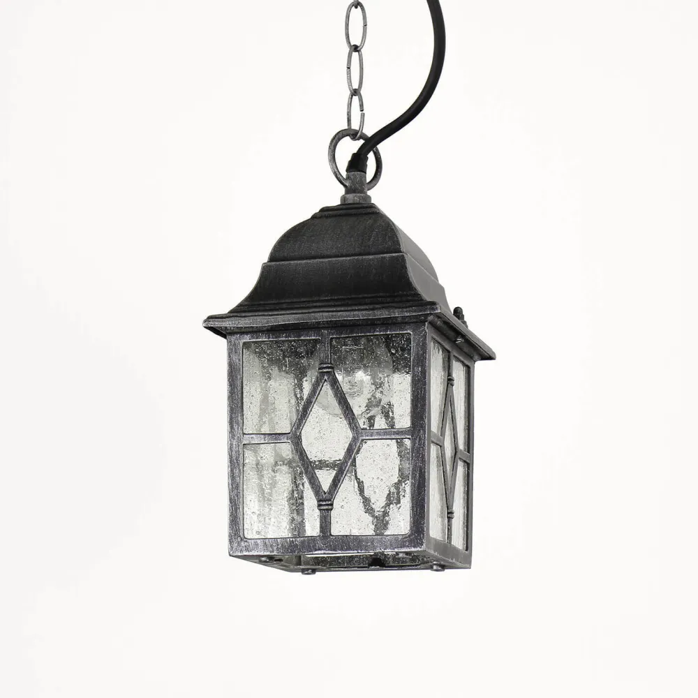 Searchlight Klassische Pendelleuchte in antik silber* Außenleuchten Antik|Gartenlaternen