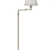 Giovanni Battista Klassische Stehleuchte Standlampe E27 London* Messinglampen|Stofflampen