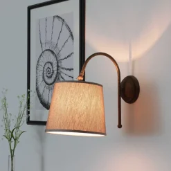 Giovanni Battista Klassische Wandleuchte Wandlampe E27 Fiordo* Wandleuchten|Esszimmer Lampen