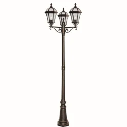 New Searchlight Klassischer Kandelaber in antik braun