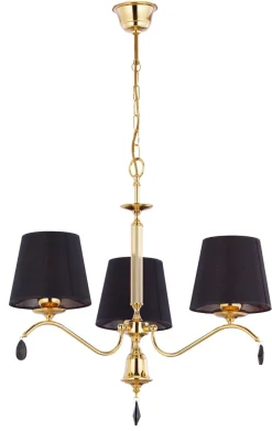 New Jupiter Klassischer Kronleuchter Metall E27 3-flammig