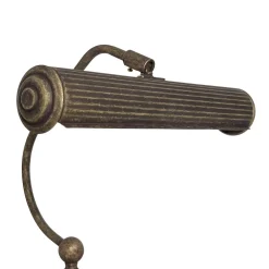 Giovanni Battista Klavierleuchte Messing H: 31,5 cm schwenkbar in Bronze antik* Tischlampen|Bürolampen