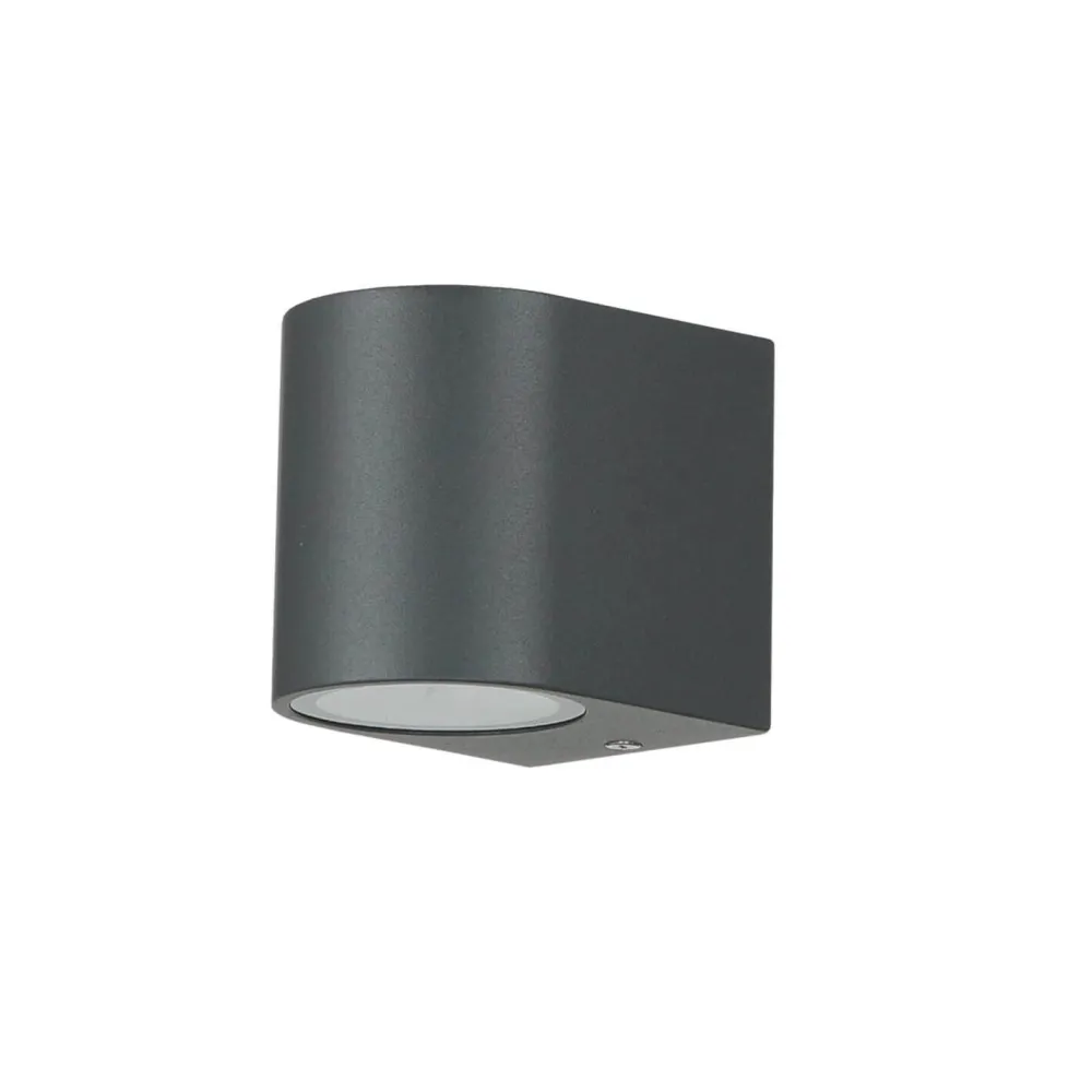 Best Easylight Kleine Außenlampe Garten H:7cm Anthrazit AALBORG