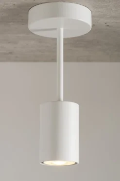 Sigma Kleine Deckenleuchte Metall Weiß Ø10 cm Beleuchtung* Deckenleuchten|Flurlampen