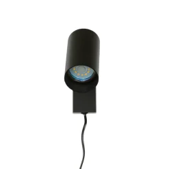 Easylight Kleine Spot Lampe mit Schalter Kabel Schwarz GU10* Moderne Lampen|Küchenlampen