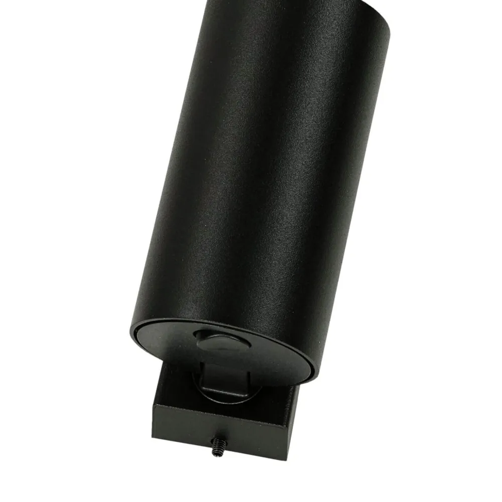 Easylight Kleine Spot Lampe mit Schalter Kabel Schwarz GU10* Moderne Lampen|Küchenlampen