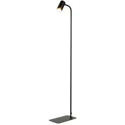 Sale Nowodvorski Kleine Stehlampe Schwarz Gold 124cm Modern flexibel