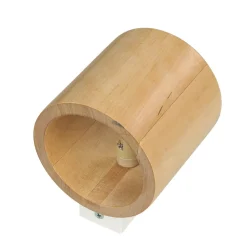 Sollux Kleine Wandlampe Holz Up Down G9 wohnlich VALERYA Flur