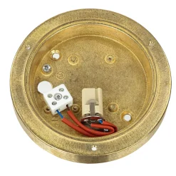 Lido Kleine Wandleuchte AGIA Messing Maritim Ø14cm IP64* Außenwandleuchten|Rustikale Lampen