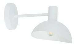 Sigma Kleine Wandleuchte Weiß Metall Leselicht E14 B:18 cm* Wandleuchten|Küchenlampen