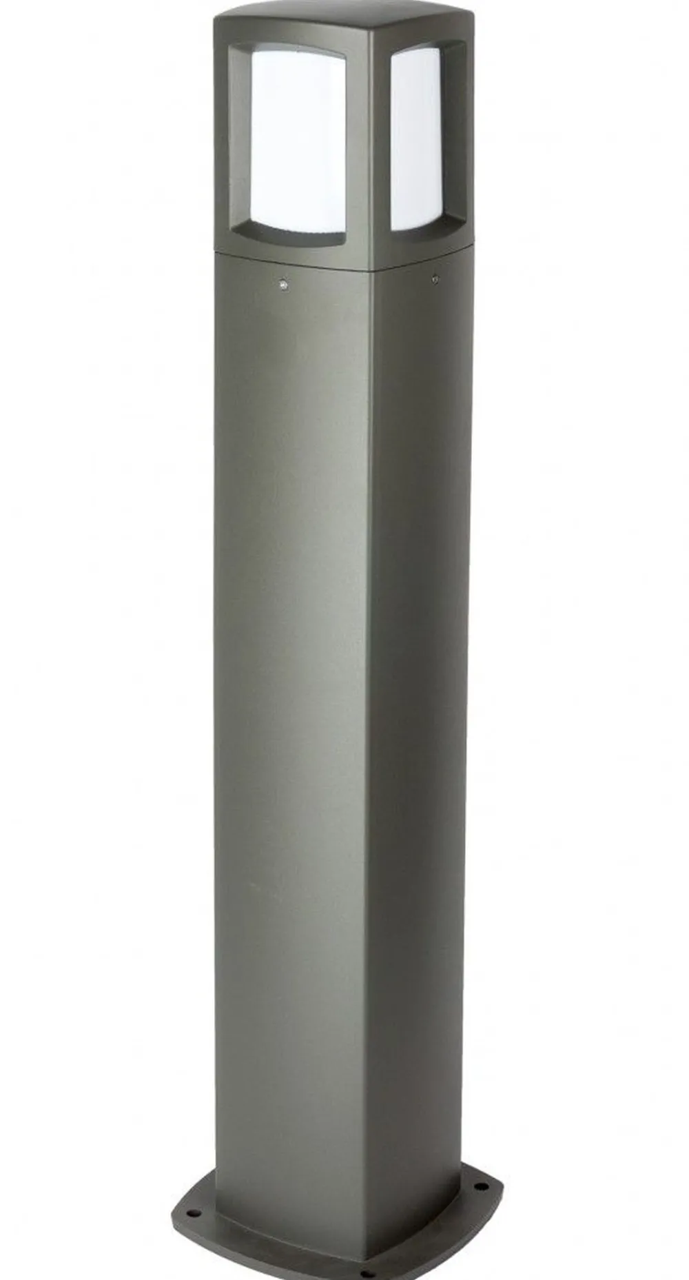 SU-MA Kleine Wegeleuchte Dunkelgrau Aluminium E27 IP65 100 cm* Metall Lampen|Wegeleuchten
