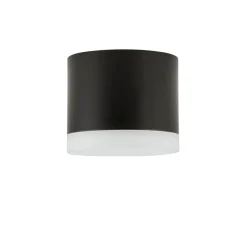 Outlet Nowodvorski Kleiner Deckenspot Schwarz GX53 Ø 8,5 cm Aluminium Modern