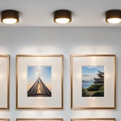 Sale Nowodvorski Kleiner Deckenstrahler Metall Ø10cm rund blendarm