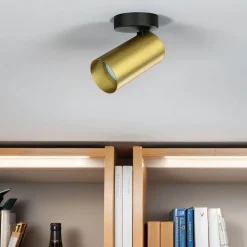 Discount Nowodvorski Kleiner Deckenstrahler Messing H:13cm GU10 elegant