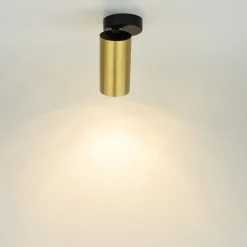 Discount Nowodvorski Kleiner Deckenstrahler Messing H:13cm GU10 elegant