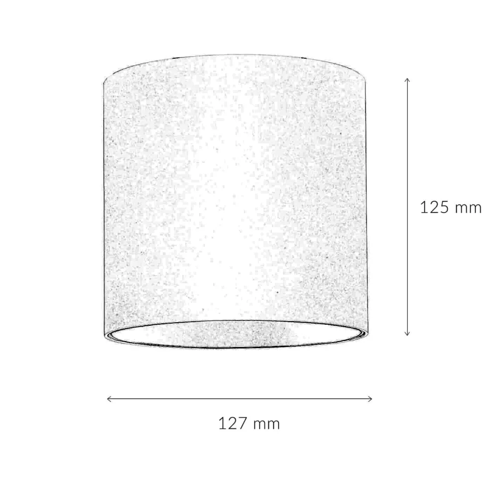 Best Nowodvorski Kleiner Deckenstrahler Schwarz GU10 Ø12,7cm rund