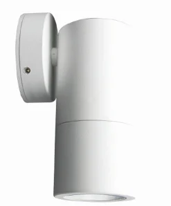 Lido Kompakte Außenlampe Weiß IP54 Aluminium E27 vielseitig* Außenwandleuchten|Moderne Außenleuchten