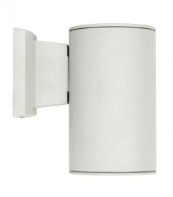 SU-MA Kompakte Außenwandlampe rund IP54 Aluminium H:19cm* Außenwandleuchten|Moderne Außenleuchten