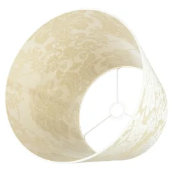 Duolla Konischer Lampenschirm Hängelampe Weiß E27 Stoff* Lampenschirme