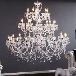 Clearance Invicta Interior Kristall Lampe Designerleuchte Klassisch E14 Acryl