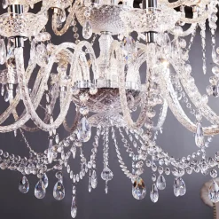 Clearance Invicta Interior Kristall Lampe Designerleuchte Klassisch E14 Acryl