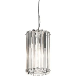 Elstead Kristall Pendelleuchte LED IP44 Ø17cm verstellbar* Hängelampen|Moderne Lampen