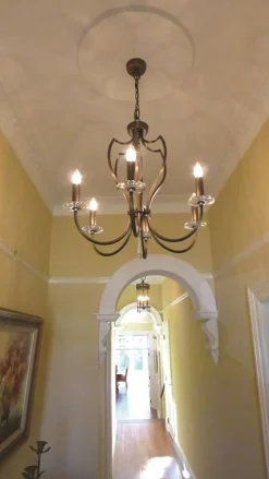 Elstead Kronleuchter CANDELA 12 Echt-Messing Bronze Lampe* Designerlampen|Messinglampen