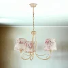 Jupiter Kronleuchter floral Shabby Lampe Esstisch CRINE* Hängelampen|Stofflampen