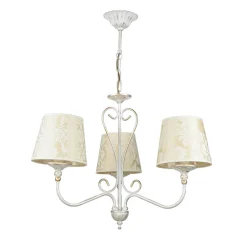 Jupiter Kronleuchter GANARA in Shabby Gold Barock Motiv* Hängelampen|Esszimmer Lampen