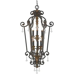 Elstead Kronleuchter GOTICA 4 Bronze 6-flmg Rustikal Lampe* Rustikale Lampen|Designerlampen