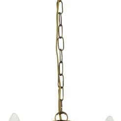 Hot Searchlight Kronleuchter in Messing Antik E14 Metall 12-flammig Ø 88 cm