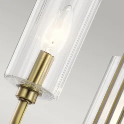 Elstead Kronleuchter Jugendstil 45,9 cm breit 3-flammig E14 in Messing* Hängelampen|Jugendstil Lampen