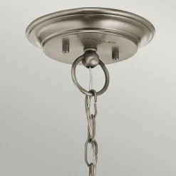 Sale Elstead Kronleuchter Jugendstil Glas Metall 3x E27 LIODA