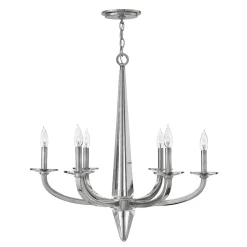 Elstead Kronleuchter Kristall Metall 71,1 cm breit E14 Modern* Wohnzimmerlampen|Esszimmer Lampen