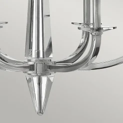 Elstead Kronleuchter Kristall Metall 71,1 cm breit E14 Modern* Wohnzimmerlampen|Esszimmer Lampen