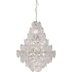 Discount By Rydéns Kronleuchter Kristall Metall B: 58 cm H: max. 120 cm 11x E14