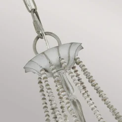 Elstead Kronleuchter Landhaus Shabby B: 81,3 cm H: max. 311 cm Grau* Hängelampen|Schlafzimmer Lampen