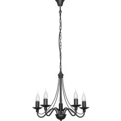 ALDEX Kronleuchter Lüster Pendellampe Schwarz Wohnraum* Hängelampen|Esszimmer Lampen