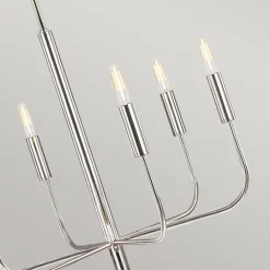 Best Elstead Kronleuchter Metall E14 61 cm breit höhenverstellbar