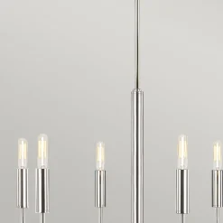 Best Elstead Kronleuchter Metall E14 61 cm breit höhenverstellbar