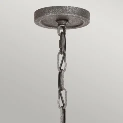 Elstead Kronleuchter Metall Glas E27 Ø 82,9 cm groß Rustikal* Wohnzimmerlampen|Esszimmer Lampen