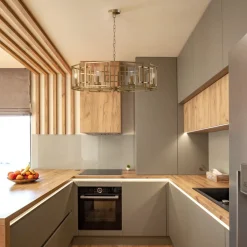 Maytoni Kronleuchter Metall Glas D: 87,5 cm rund in Gold E14* Hängelampen|Esszimmer Lampen