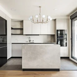 Discount Maytoni Kronleuchter Metall Glas B: 116 cm in Messing Weiß E14