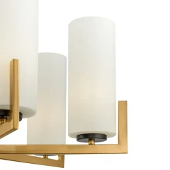 Maytoni Kronleuchter Metall Glas B: 67 cm E27 Modern KAYA