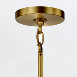 Elstead Kronleuchter Metall Glas 83,8 cm breit Modern verstellbar* Wohnzimmerlampen|Esszimmer Lampen