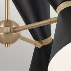 Discount Elstead Kronleuchter Metall verstellbar B: 78 cm 6x E27 Modern